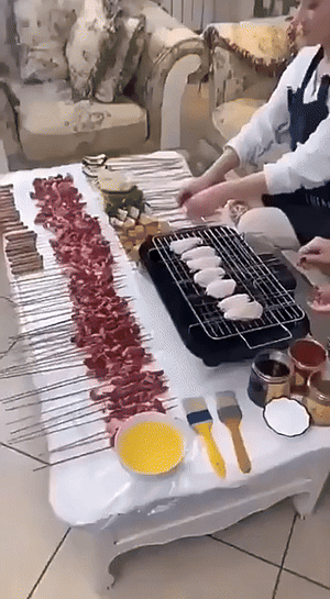 Electric BBQ Grill Ⓢ
