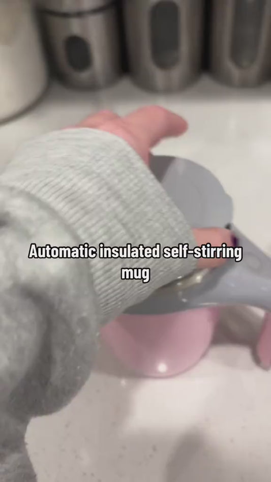 Portable Smart Magnetic Automatic Mixing Coffee Cup Rechargeable Rotating Home Office Travel Stirring Cup